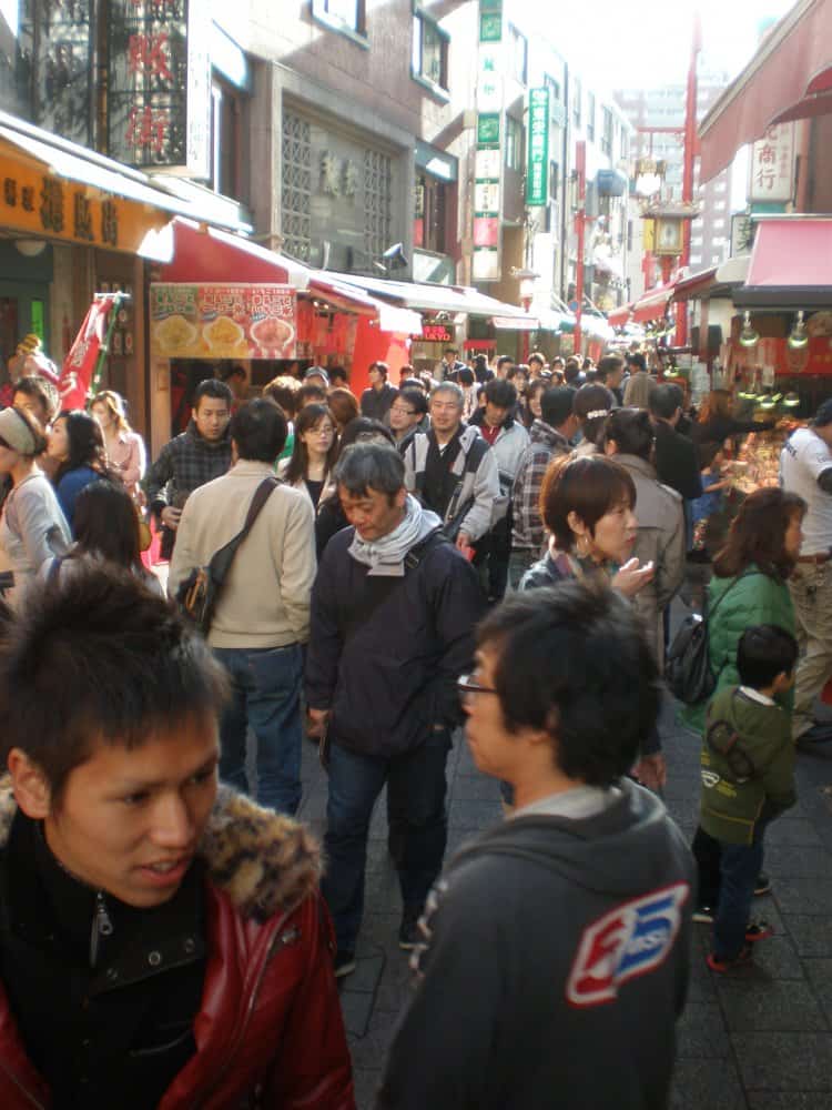 日本、古部－とても込んでいるー-2013年4月
