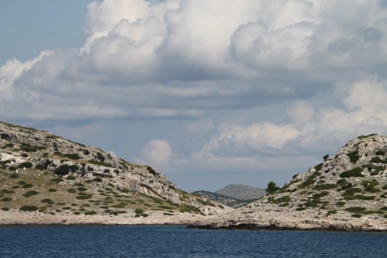 Croazia, Kornati – nuvole in avvicinamento, lug. 2014 (Kornati)