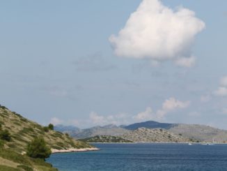 Croazia, Kornati – nuvole in avvicinamento, lug. 2014