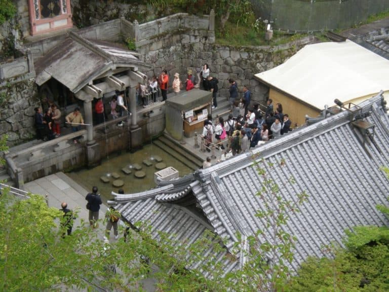 Japan, Kyoto – looking down, Apr. 2013 (Kyoto)