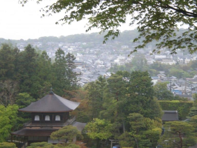 Giappone, Kyoto – bel panorama, aprile 2013 (Kyoto)