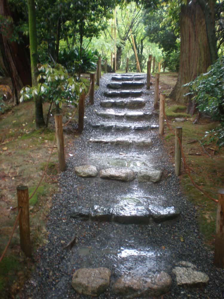 Giappone, Kyoto – scale in pietra, aprile 2013 (Kyoto)