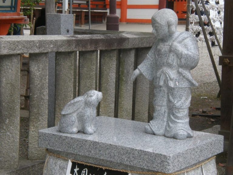 Giappone, Kyoto – statua, aprile 2013 (Kyoto)