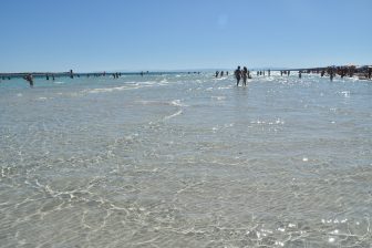 Italy-Sardinia-Stintino-La Pelosa-beach-shallow