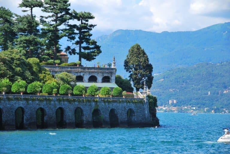 Italia, Lago Maggiore – giardino dal lato, agosto 2013 (Piemonte)