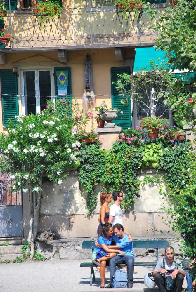 Italia, Lago Maggiore – amanti, agosto 2013 (Piemonte)