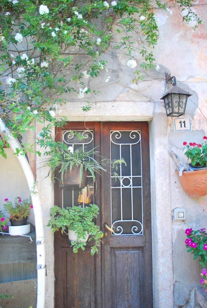 Italia, Lago Maggiore, isola Bella – porta, agosto 2013 (Piemonte)
