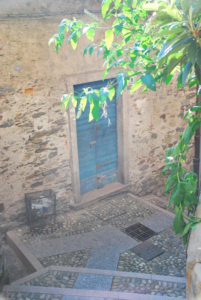 Italia, Lago Maggiore, isola Bella – porta verde, agosto 2013 (Piemonte)