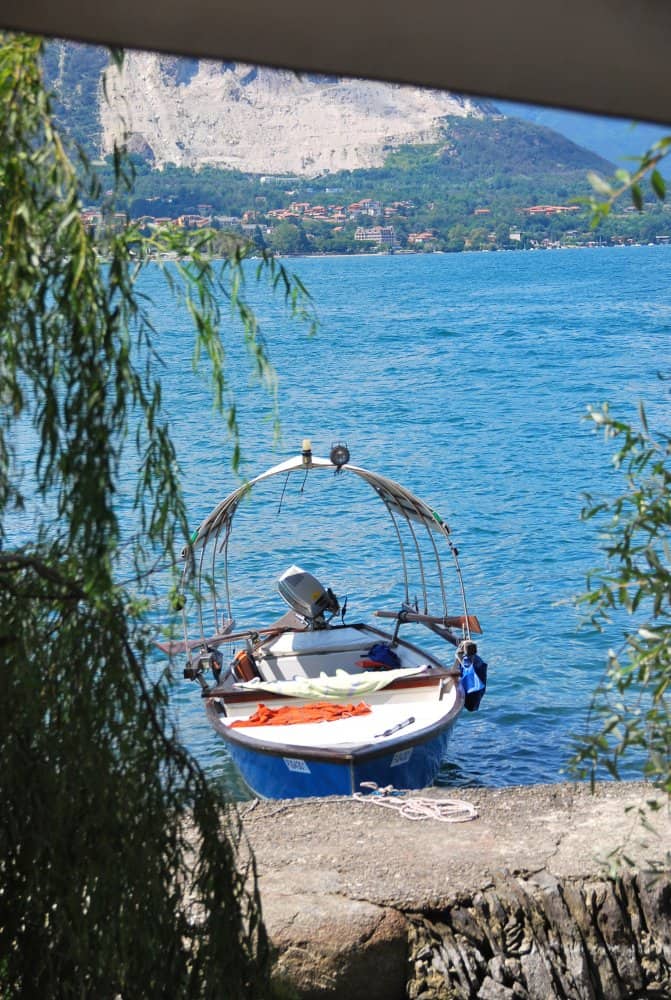 Italia, Lago Maggiore, Isola Madre – barca, agosto 2013 (Piemonte)