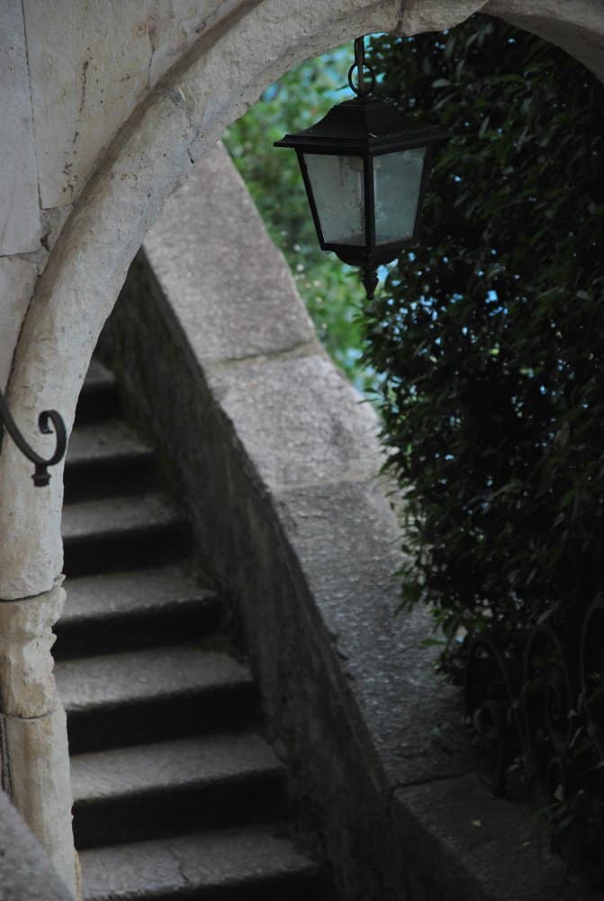 Italy, Lago Maggiore, Isola Madre – staircase, Aug.2013 (Piedmont)