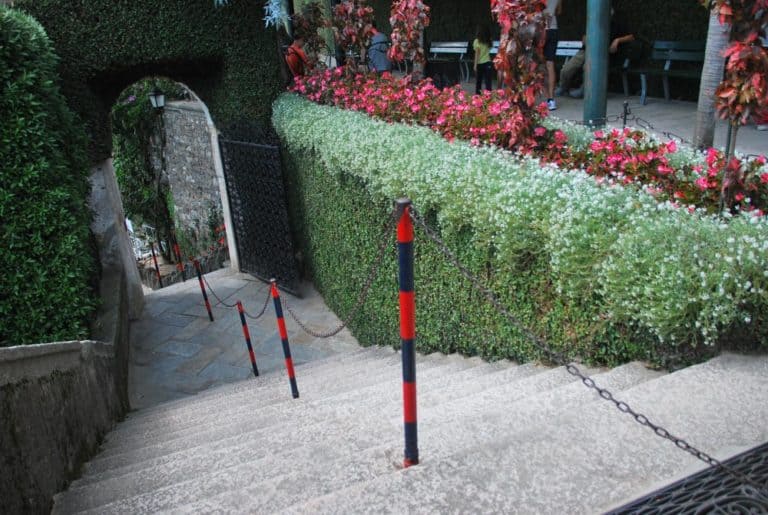 Italia, Lago Maggiore, Isola Madre – scendere, agosto 2013 (Piemonte)