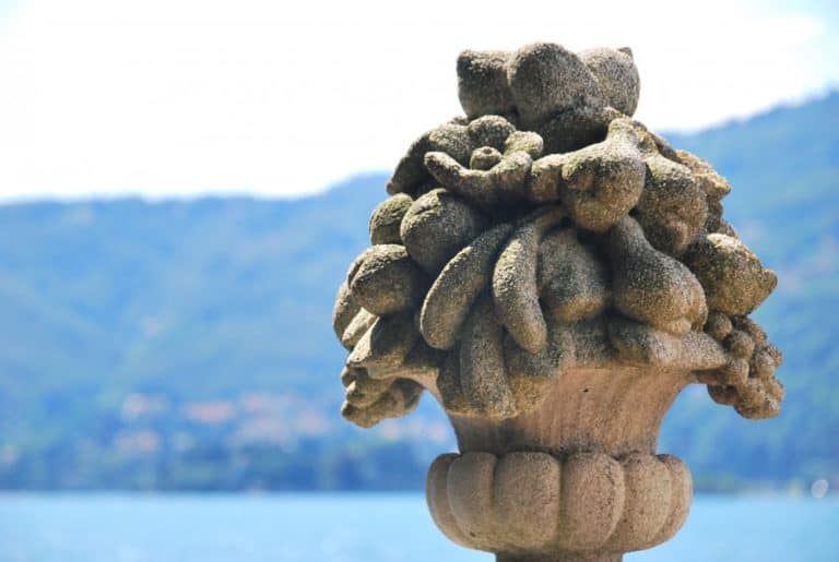 Italia, Lago Maggiore, Isola Madre – decorazione, agosto 2013 (Piemonte)