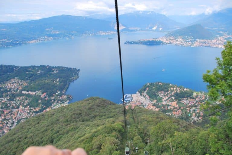 Italia, Lago Maggiore, Laveno – scendere, agosto 2013 (Piemonte)