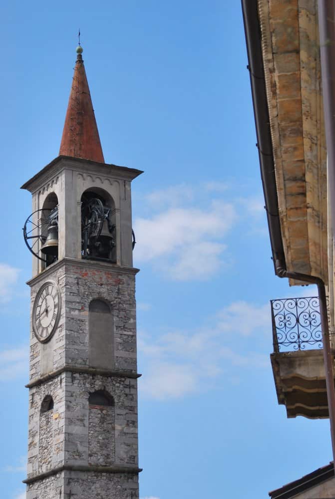 Italia, Lago Maggiore, Laveno – balcone, agosto 2013 (Piemonte)