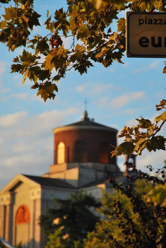 Italia, Lago Maggiore, Laveno – rami e chiesa, agosto 2013 (Piemonte)