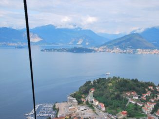 Italia, Lago Maggiore, Isola Madre – rosa shocking, agosto 2013