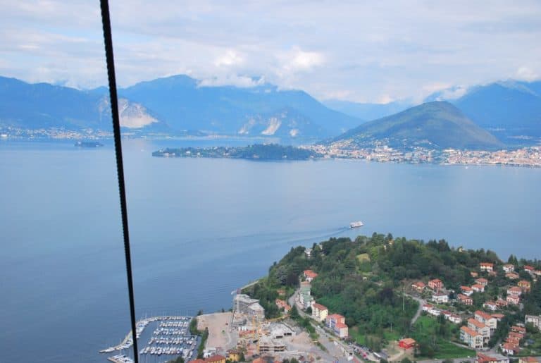 Italia, Lago Maggiore, Laveno – corda, agosto 2013 (Piemonte)