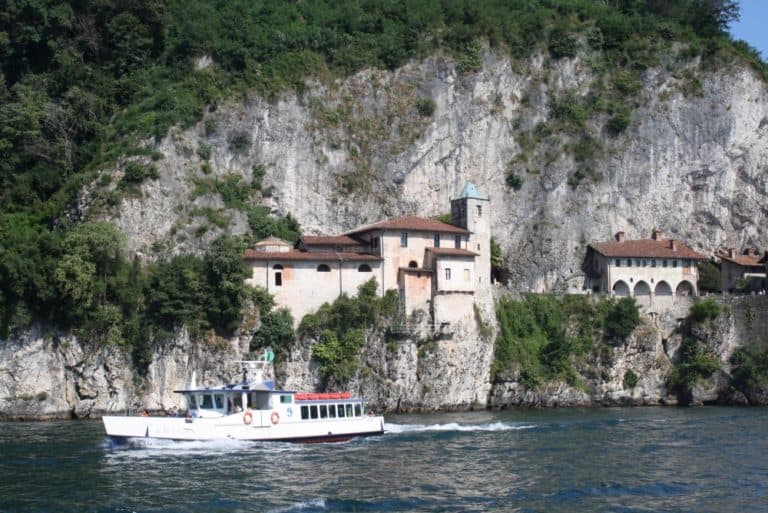 Italia, Lago Maggiore, Santa Caterina – barca, agosto 2013 (Piemonte)
