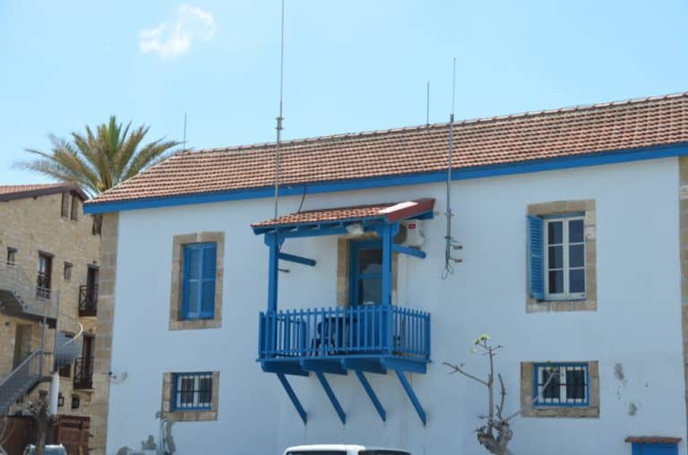 Latchi – blue balcony, Apr.2015