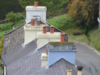 Isle of Man, Laxey – helmets, May 2014