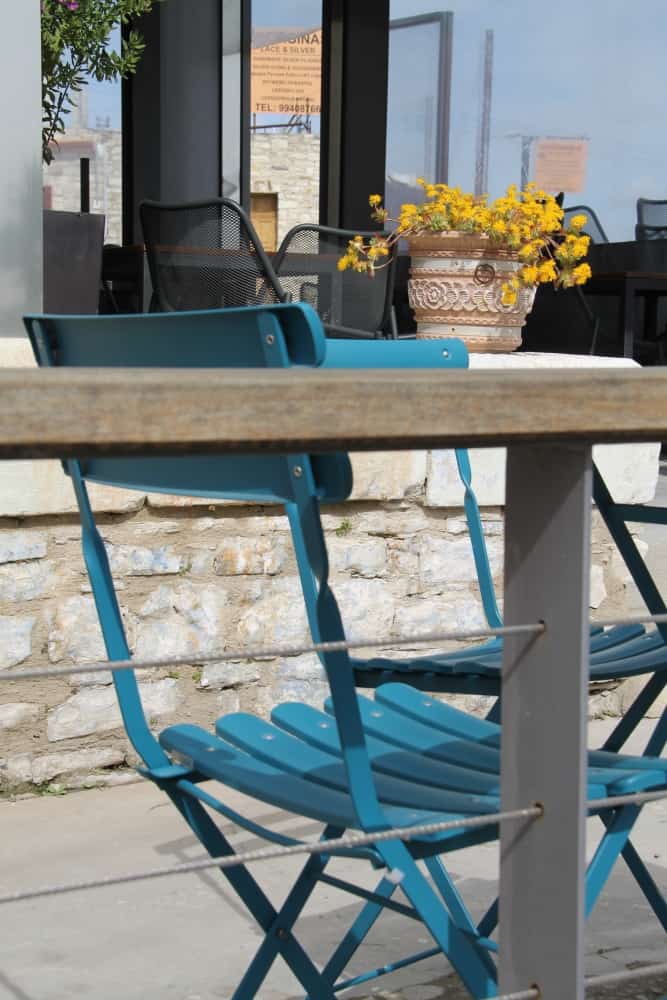Lefkara – blue chairs, Mar.2015