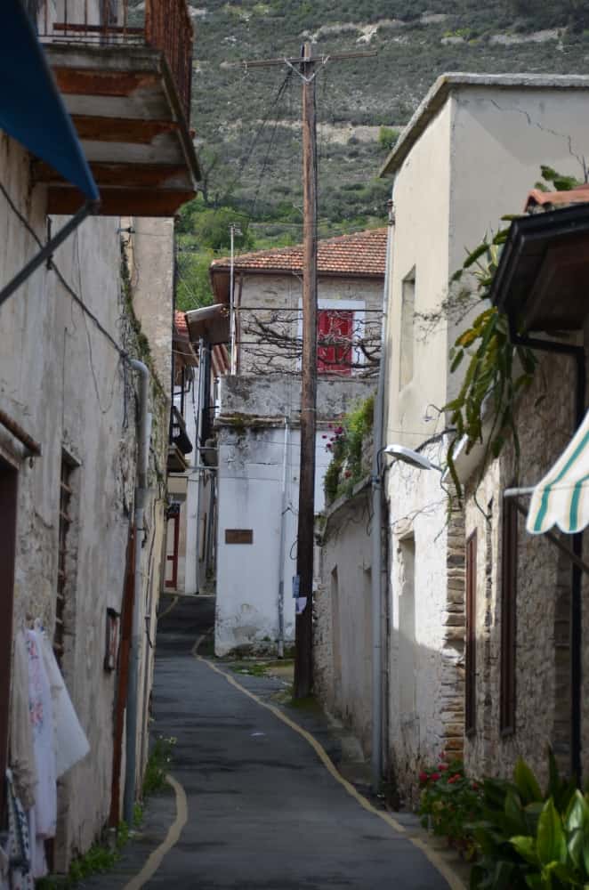 Lefkara – street, Mar.2015