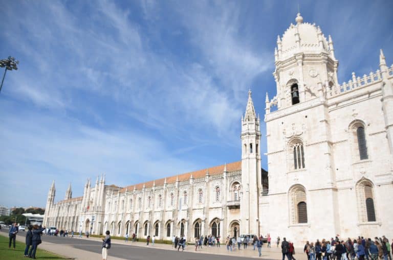 To Jerónimos Monastery, the World Heritage Site in Lisbon