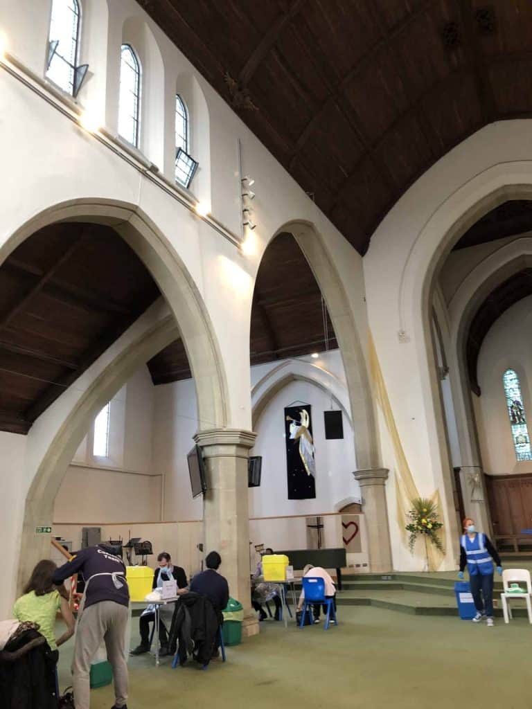 iglesia-vacunación-Londres-Reino-Unido