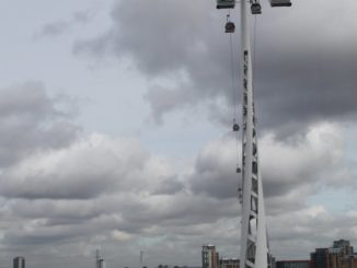 England, London, O2 – two buildings, Mar. 2014