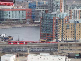 England, London, O2 – two buildings, Mar. 2014