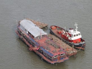 England, London, O2 – two buildings, Mar. 2014