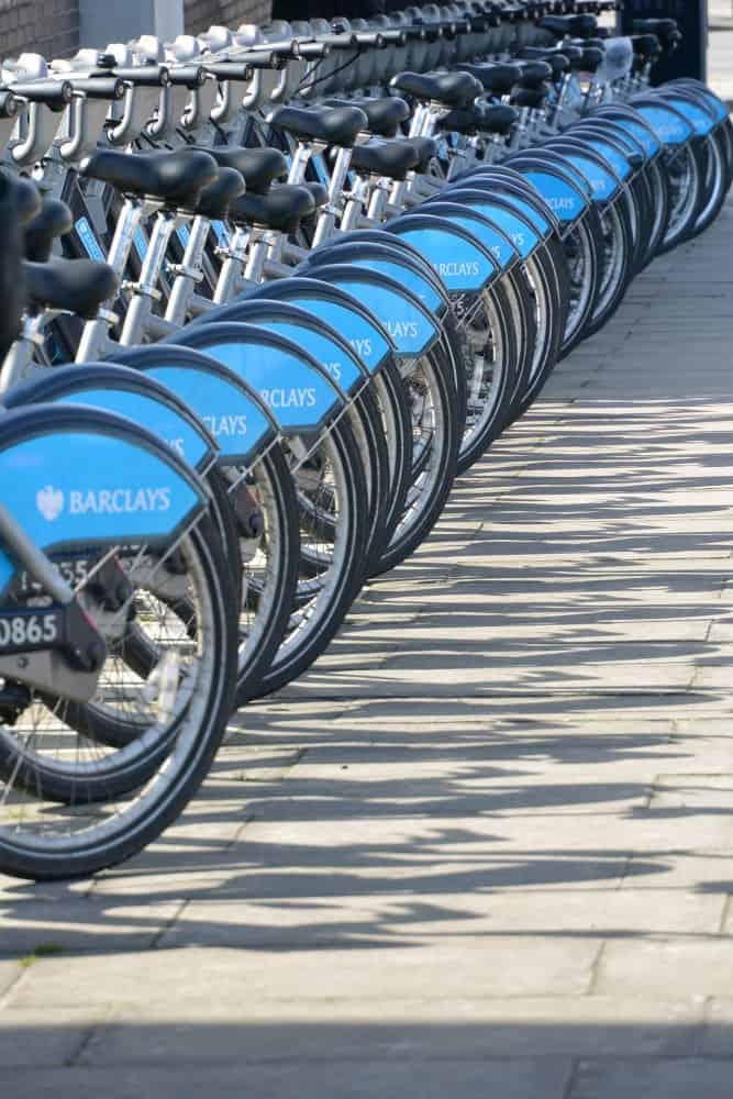 イングランド、ロンドン－貸し自転車 2013年4月 (ロンドン)