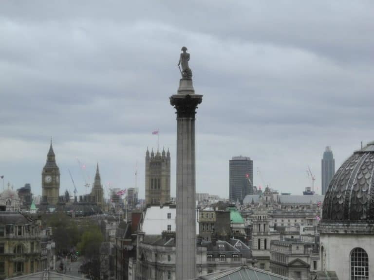 ristorante – colonna di Nelson, Nov.2015 (Londra)