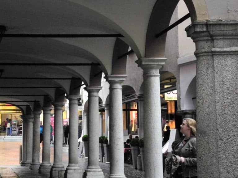 Switzerland, Lugano – corridor, Oct.2014