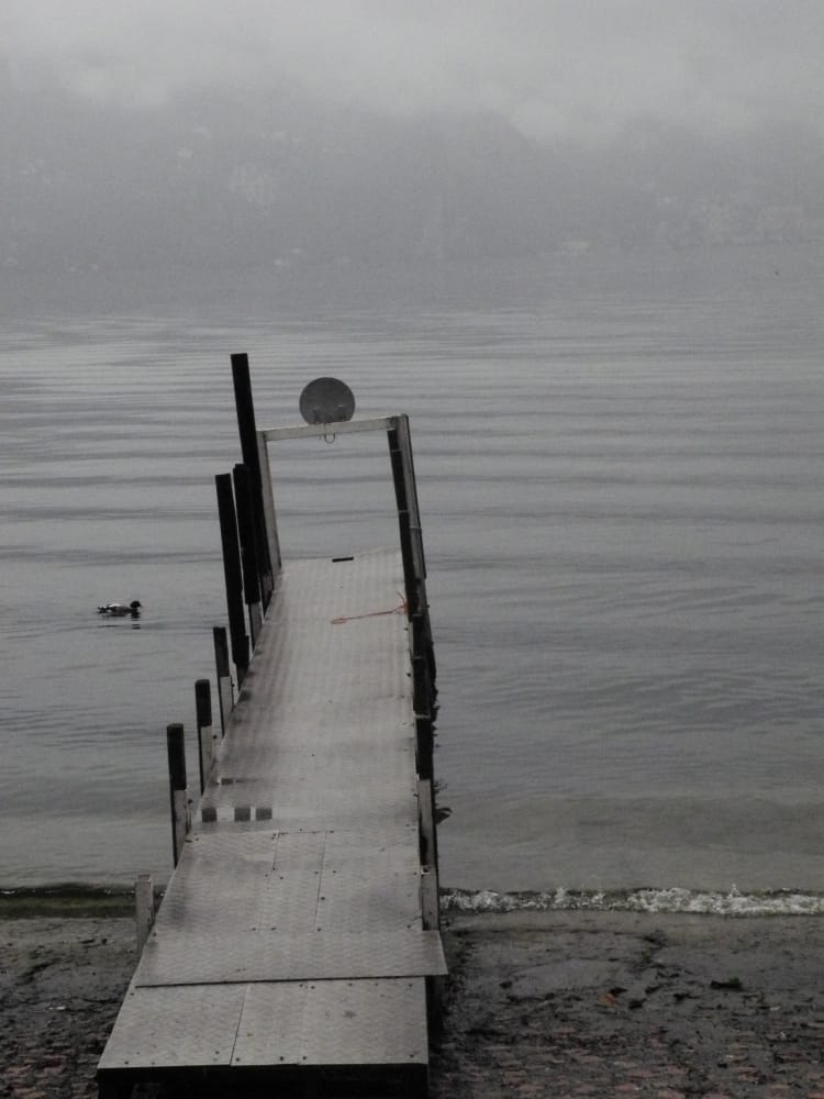 Switzerland, Lugano – grey, Oct.2014