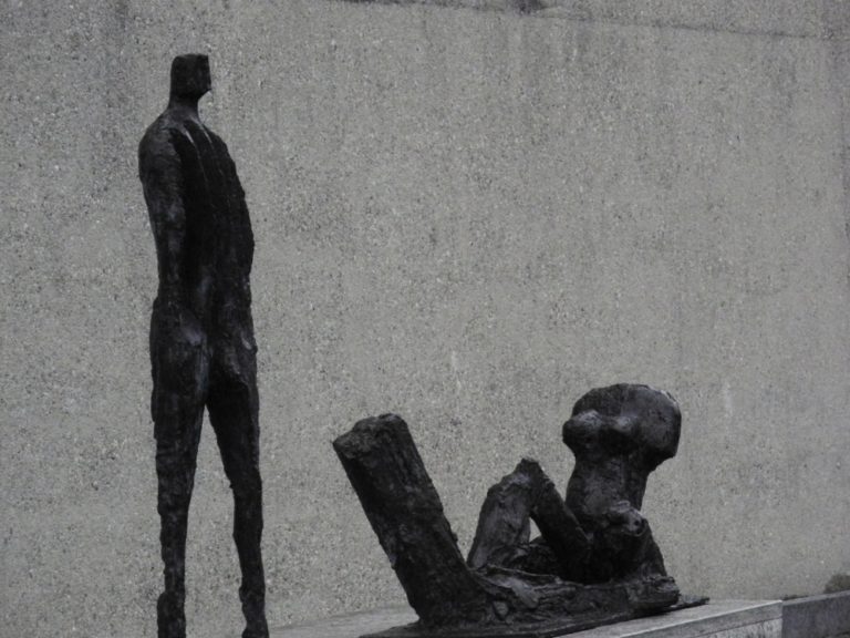 Svizzera, Lugano – sculture, ott. 2014
