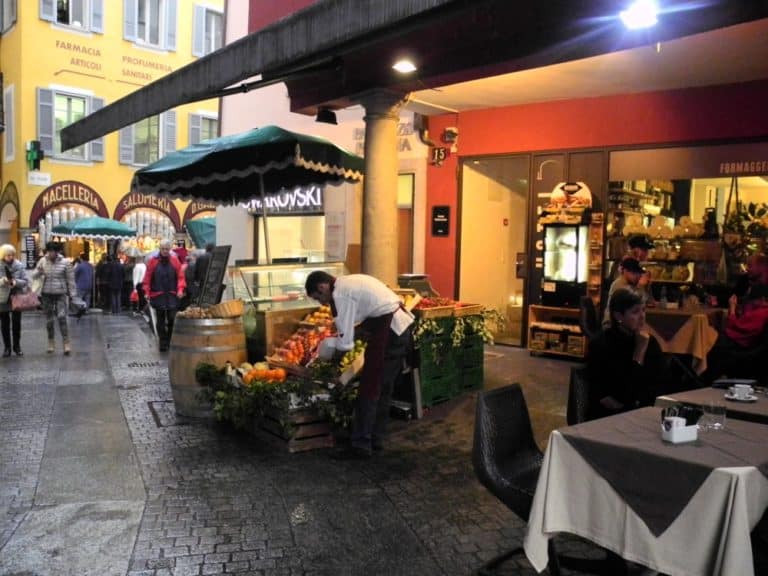 Switzerland, Lugano – shops, Oct.2014