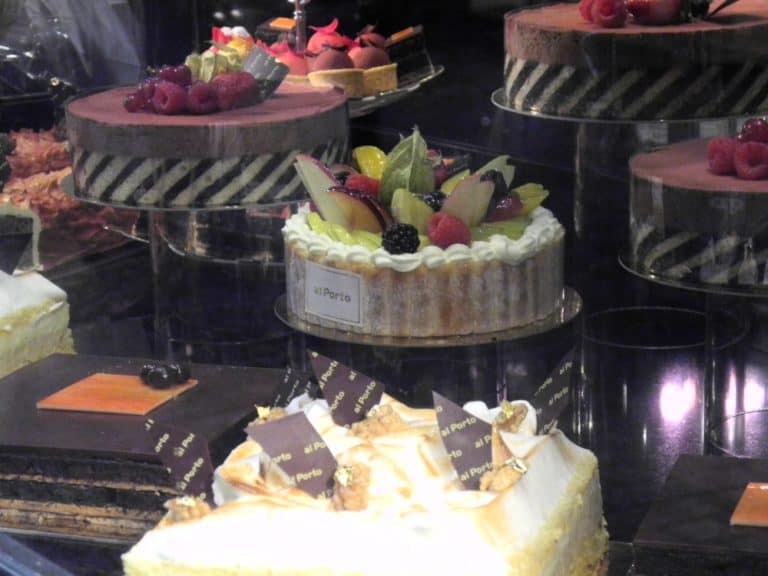 Switzerland, Lugano – cakes, Oct.2014