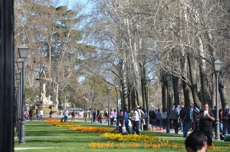 スペイン、マドリード－公園 2014年3月 (マドリード)