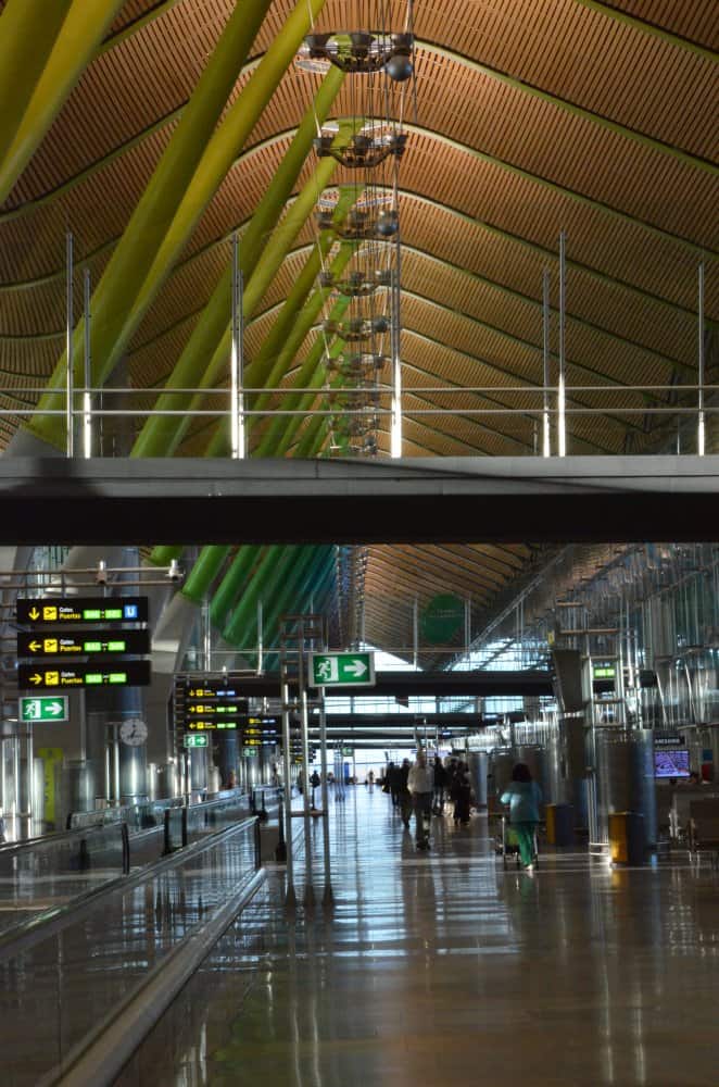Spagna, Madrid – aeroporto elegante 3, mar. 2014 (Madrid)
