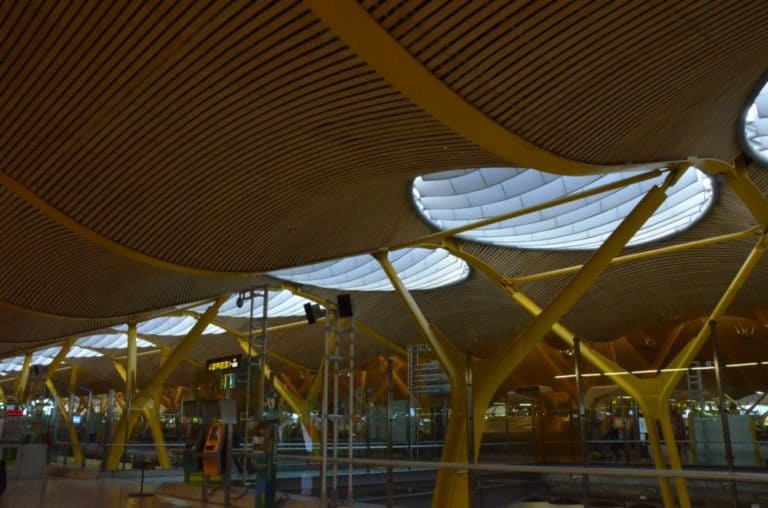 Spagna, Madrid – aeroporto elegante, mar. 2014 (Madrid)