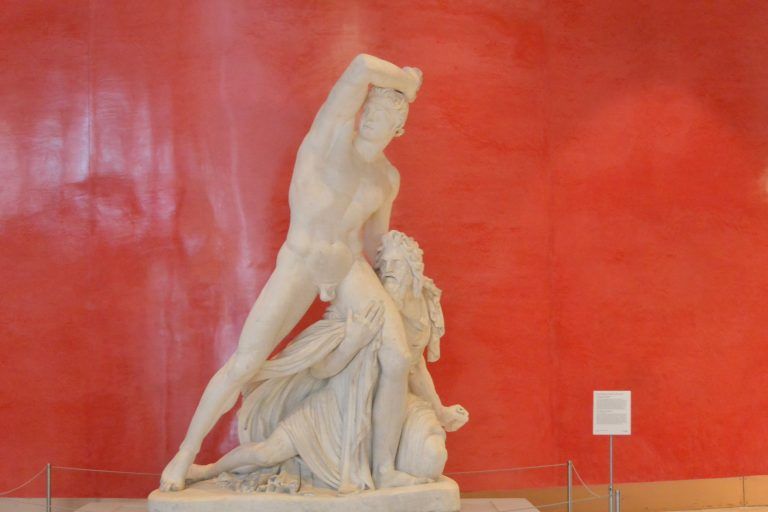 Madrid, Prado museum – red wall, Jan.2018 (Madrid)