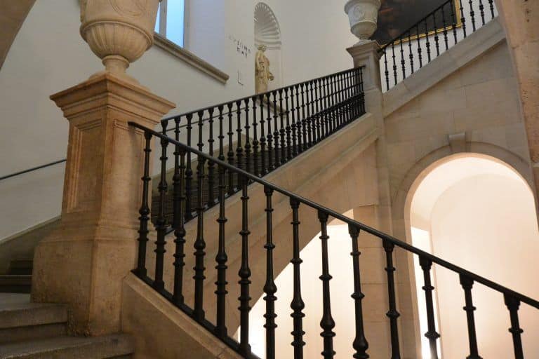 Madrid, Prado museum – staircase, Jan.2018 (Madrid)