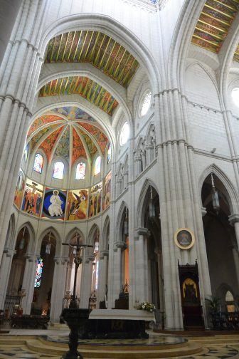 Madrid, Almudena Cathedral – picture, Jan.2018