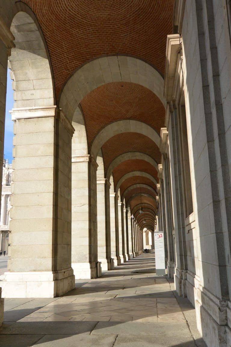 Madrid, Royal Palace – corridor, Jan.2018 (Madrid)