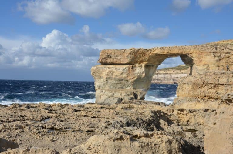 Western edge of Gozo