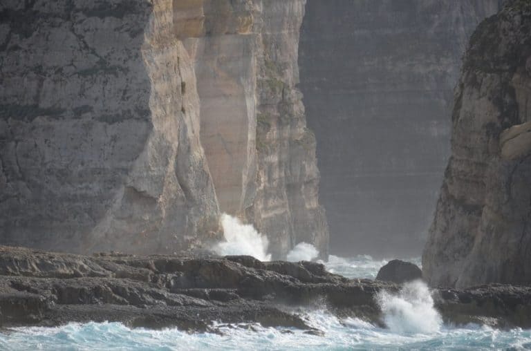 Malta, Gozo – bluff, Feb. 2013 (Gozo)