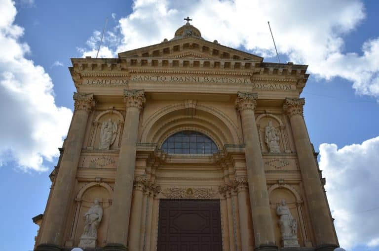 Malta, Gozo – big church, Feb. 2013 (Gozo)