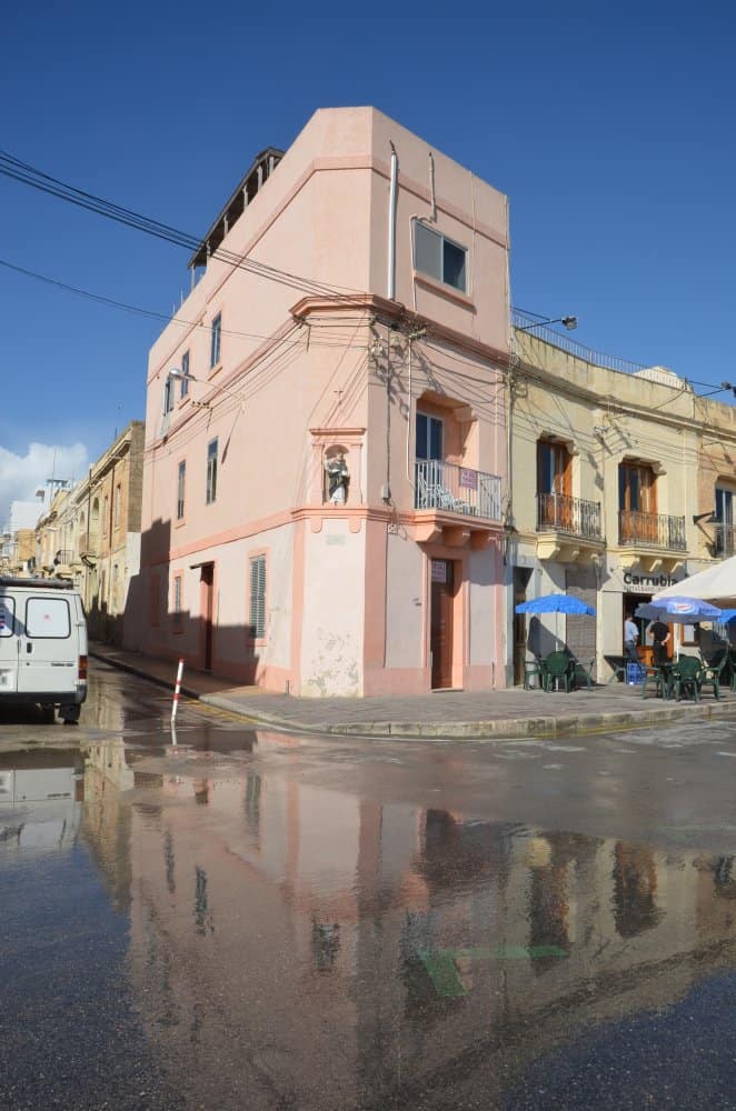 Malta, Marsaxlokk – reflection, Feb. 2013