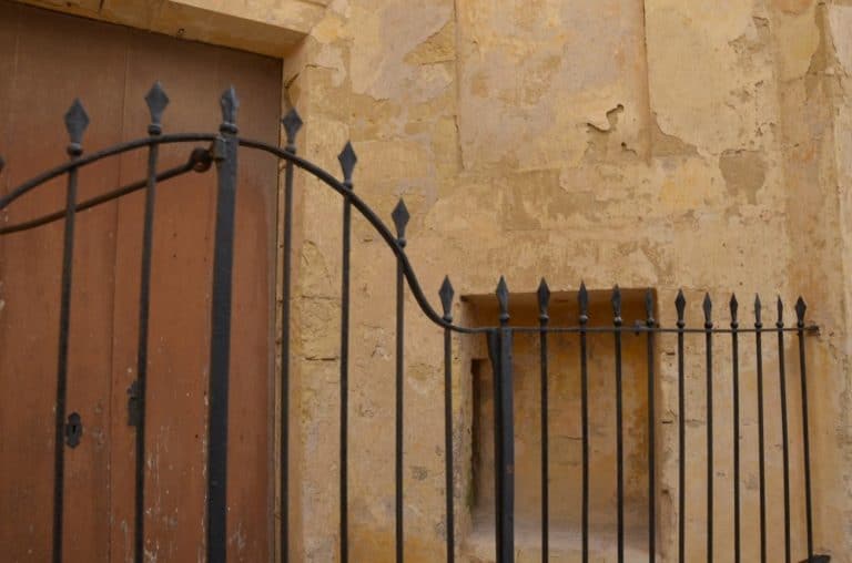 Malta, Mdina – fence, Feb. 2013 (Mdia)